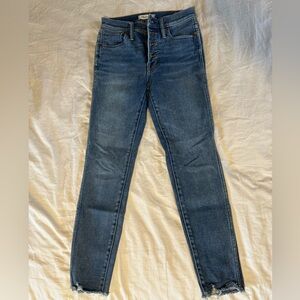 Madewell Highrise Skinny